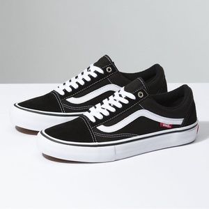 Men’s Vans Old Skool Pro (Black/White) Sz. 11